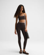 Ultimate Double Layer Leggings - Coffee Bean/Dusty Brown