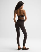 Ultimate Double Layer Leggings - Coffee Bean/Dusty Brown