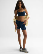 Active Hybrid Shorts - Navy Blue