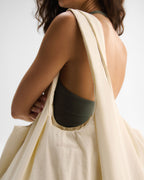 Nylon Everyday Lifestyle Bag - Marshmallow White