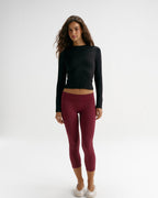 Modal Soft Long Sleeve Top - Black