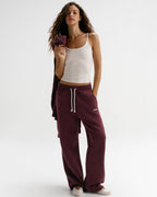 Modal Soft Lounge Cami Top - Marshmallow White