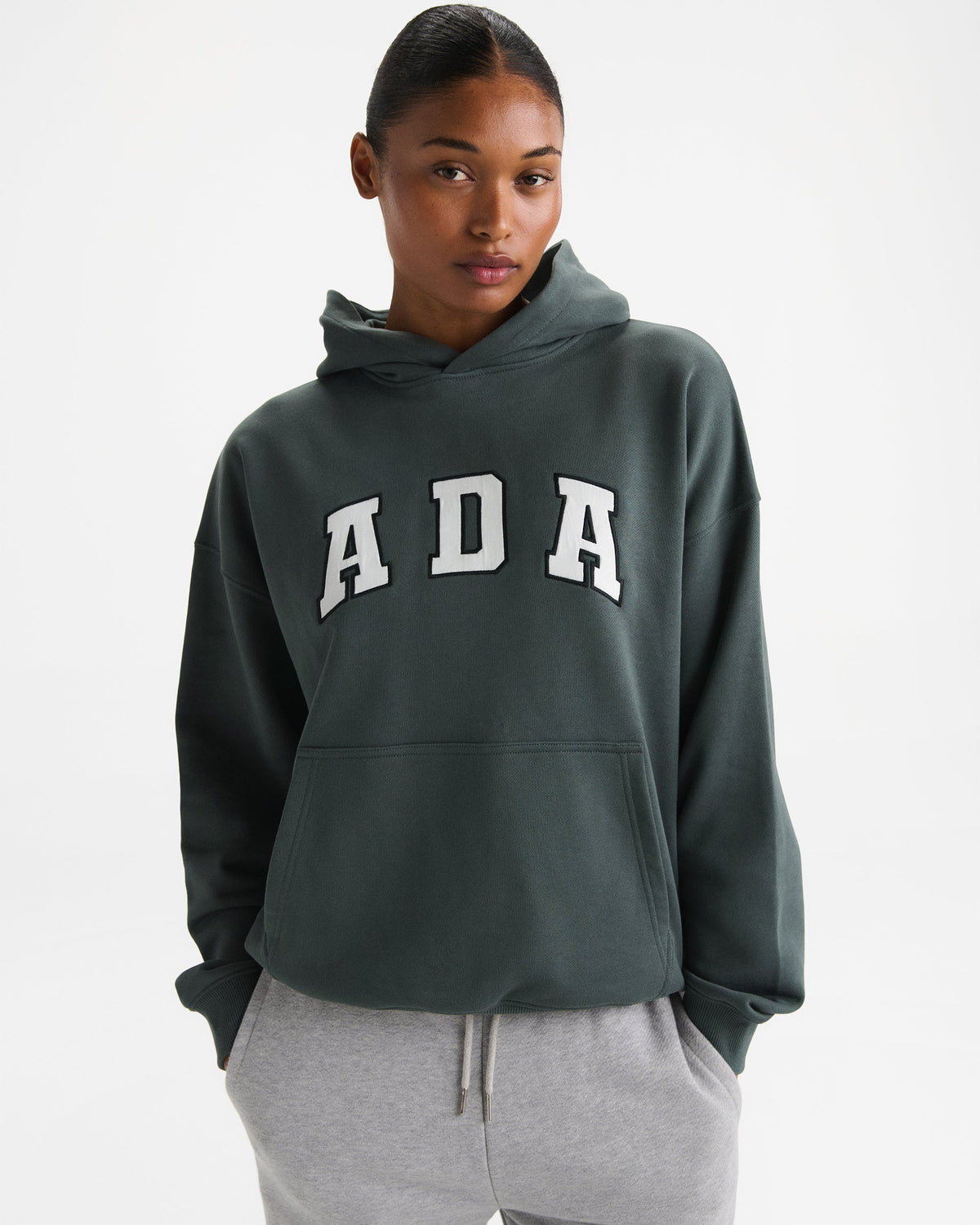 ADA Oversized Hoodie - Sea Green