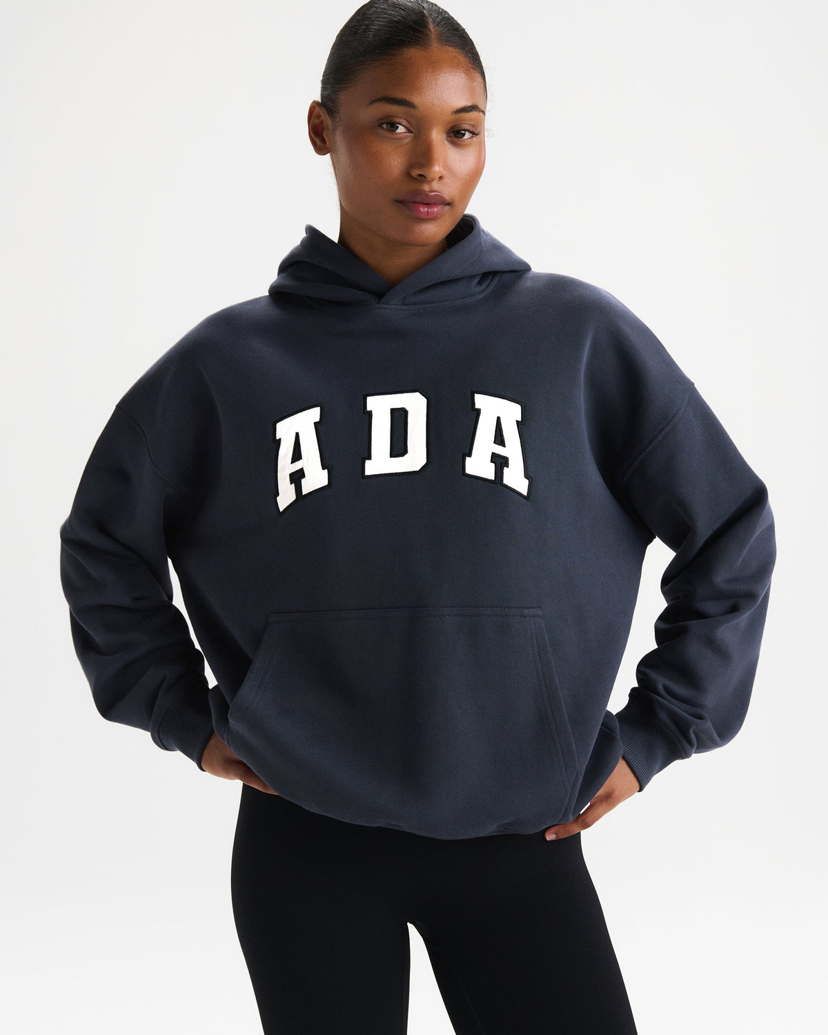 ADA Oversized Hoodie - Midnight Blue