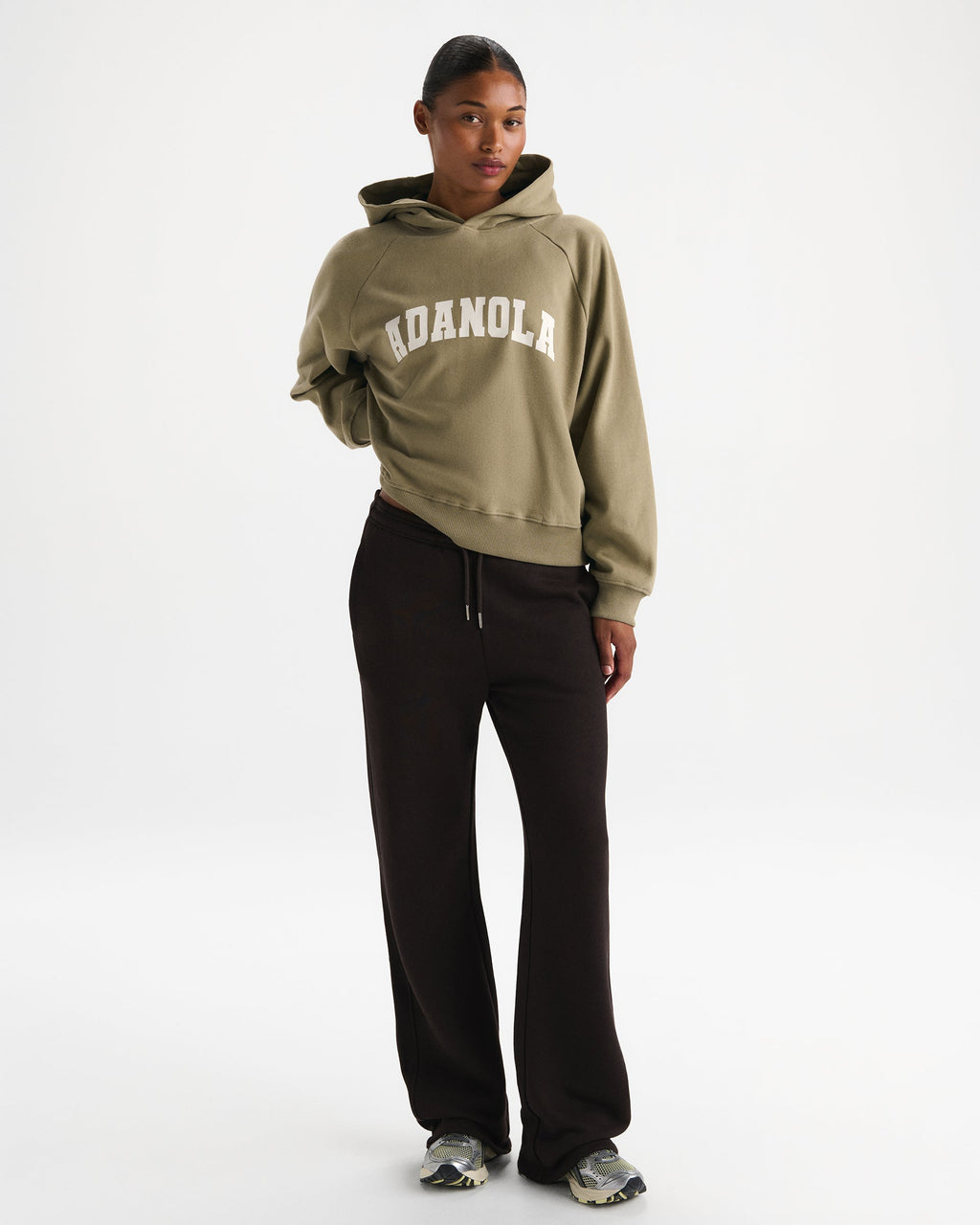 Varsity Loose Fit Hoodie - Pistachio Green