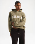 Varsity Loose Fit Hoodie - Pistachio Green