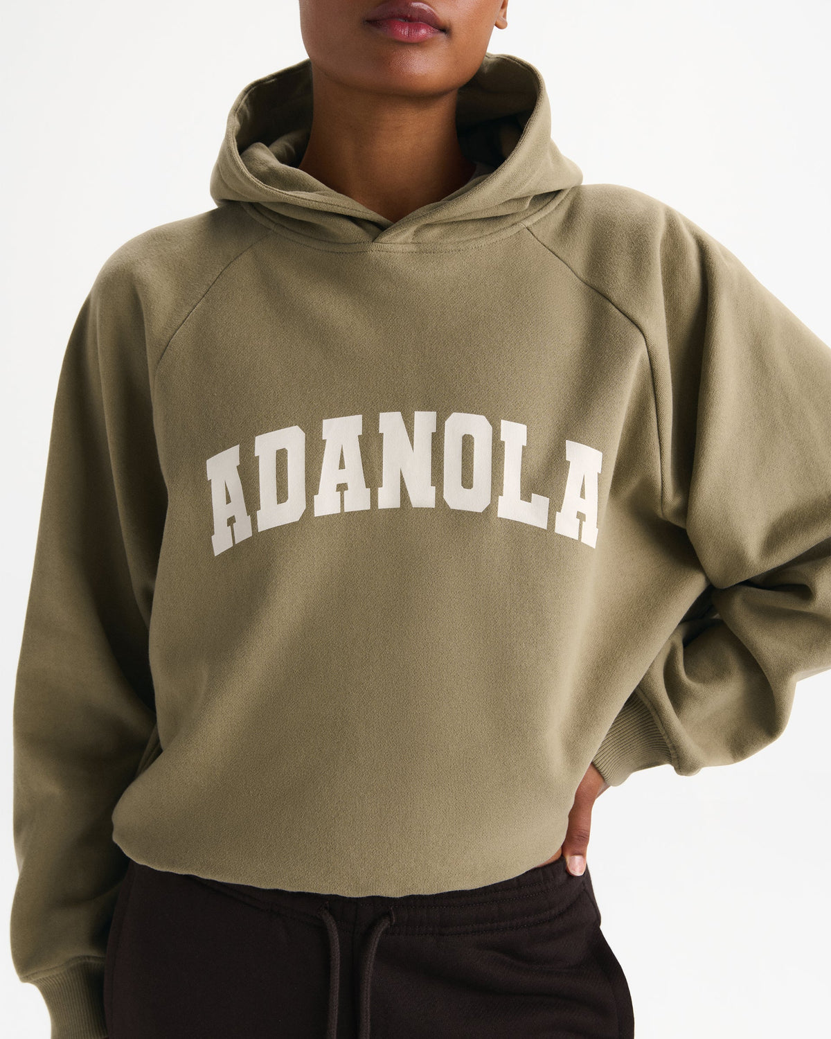 Varsity Loose Fit Hoodie - Pistachio Green