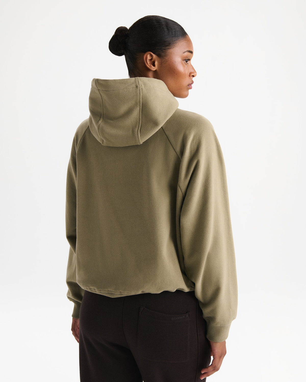 Varsity Loose Fit Hoodie - Pistachio Green
