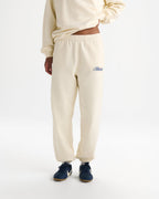 Varsity Collegiate Sweatpants - Marshmallow White