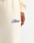 Varsity Collegiate Sweatpants - Marshmallow White