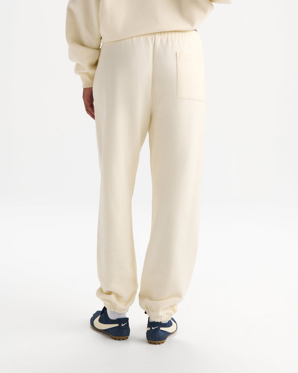 Varsity Collegiate Sweatpants - Marshmallow White