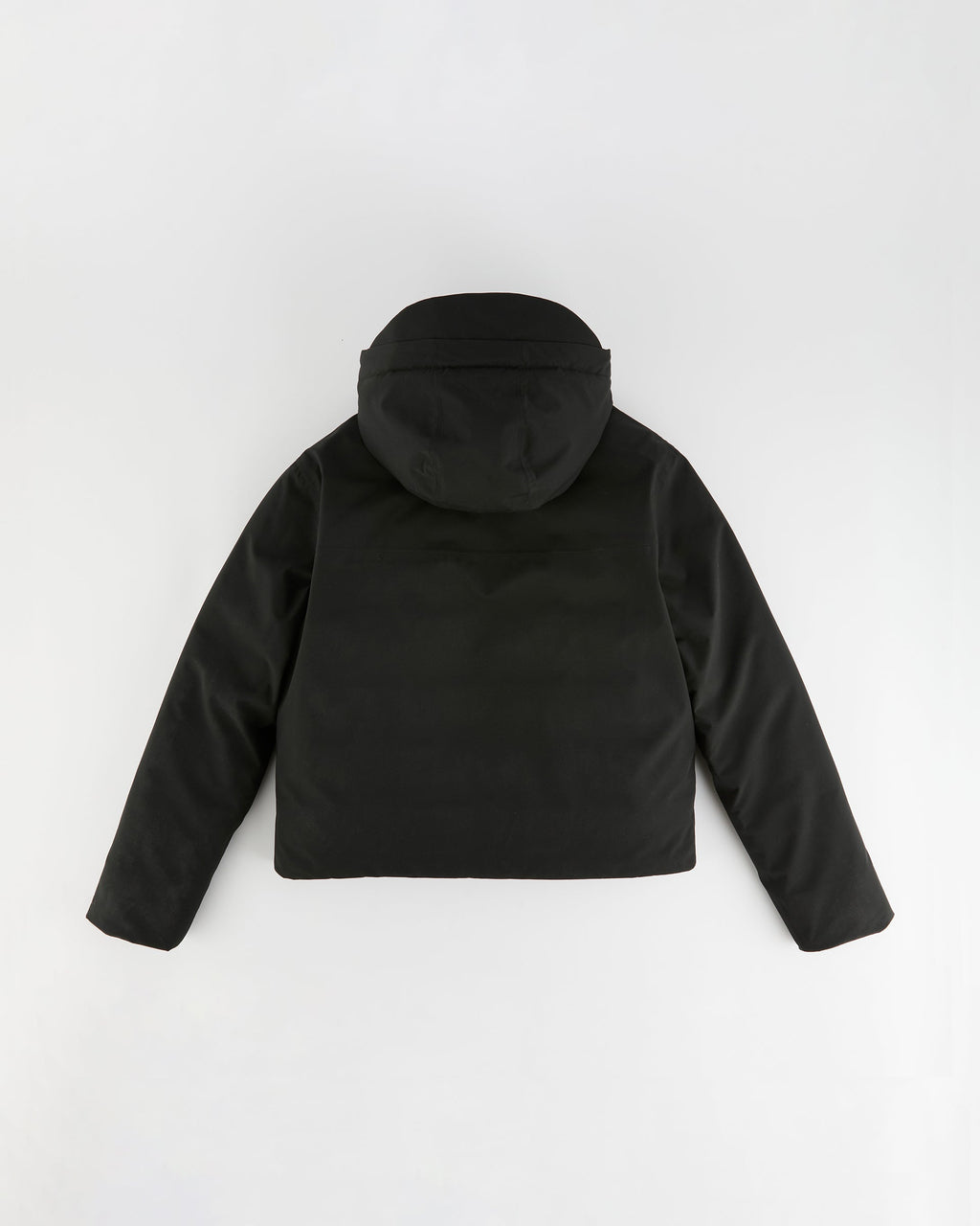 Hooded Waterproof Coat - Black