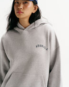 Classic AS Oversized Hoodie - Heather Grey/Midnight Blue