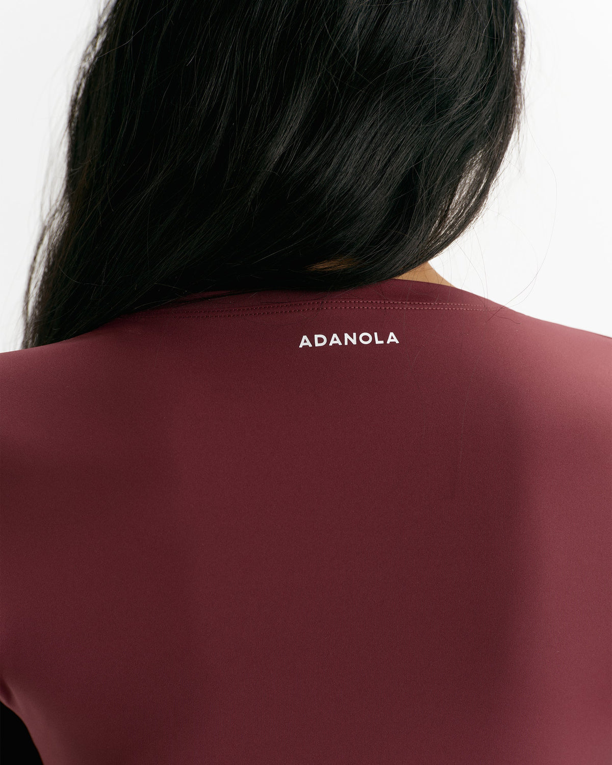 Ultimate Long Sleeve Top - Damson Red