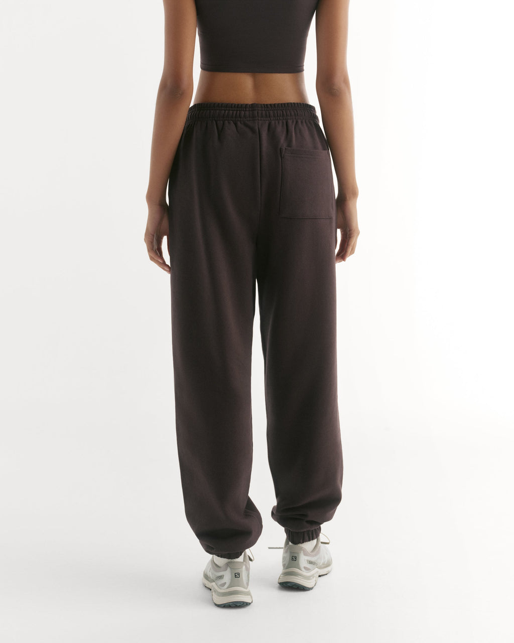 Cuffed Sweatpants - Coffee Bean