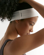 Jersey Headband - Marshmallow White