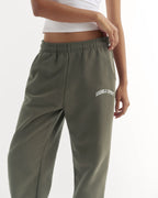 Cuffed Sweatpants - Olive Green