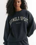 AS Oversized Sweatshirt - Midnight Blue