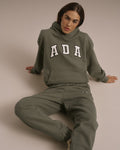 ADA Oversized Hoodie - Olive Green