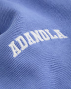 Varsity Oversized Rugby Top - Blossom Blue/Marshmallow White