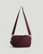 Branded Multi-Strap Bag - Damson Red