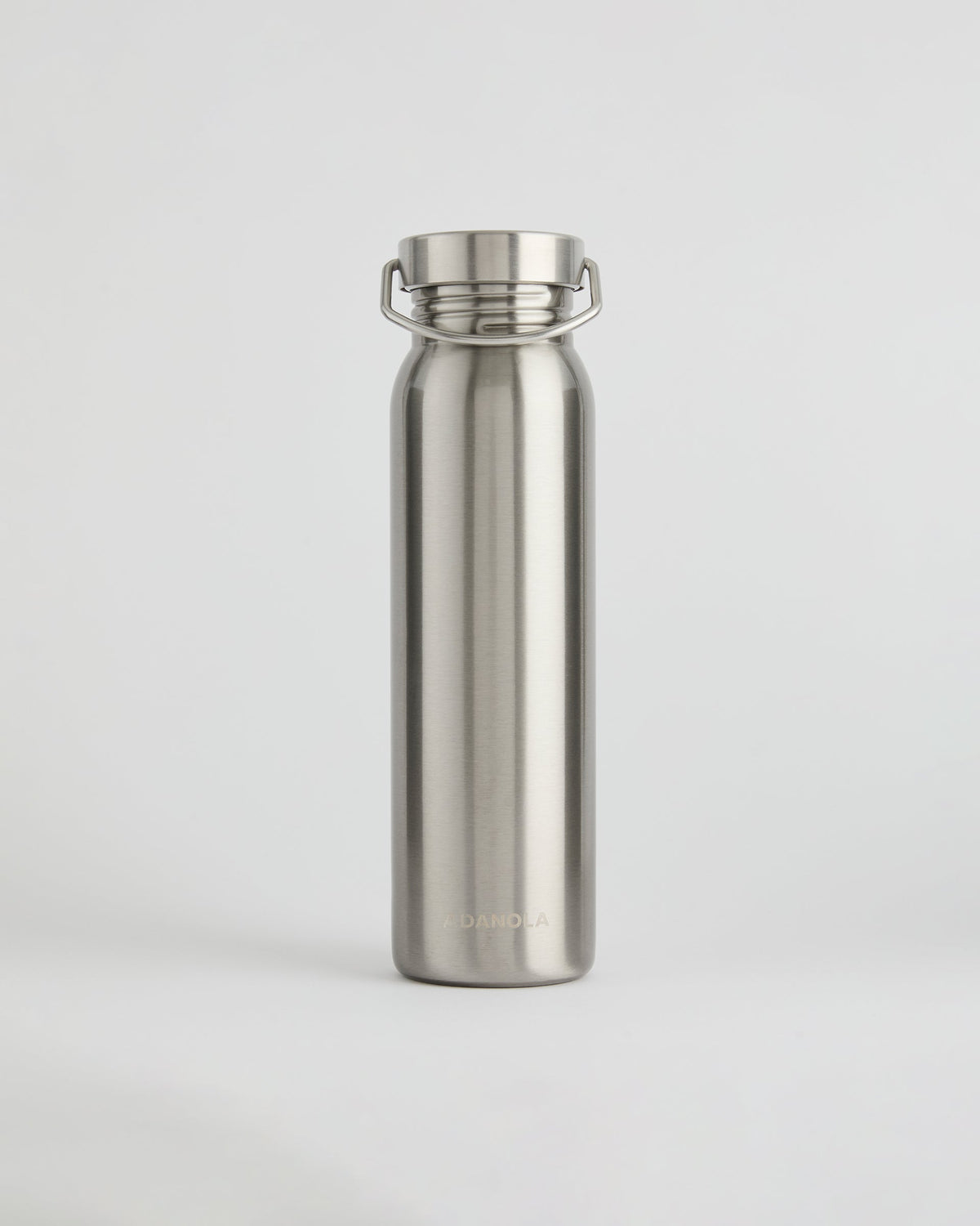 Stainless Steel 750ml Water Bottle - Silver