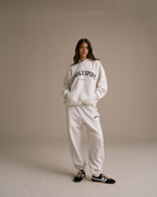 Cuffed Sweatpants - Light Grey Melange