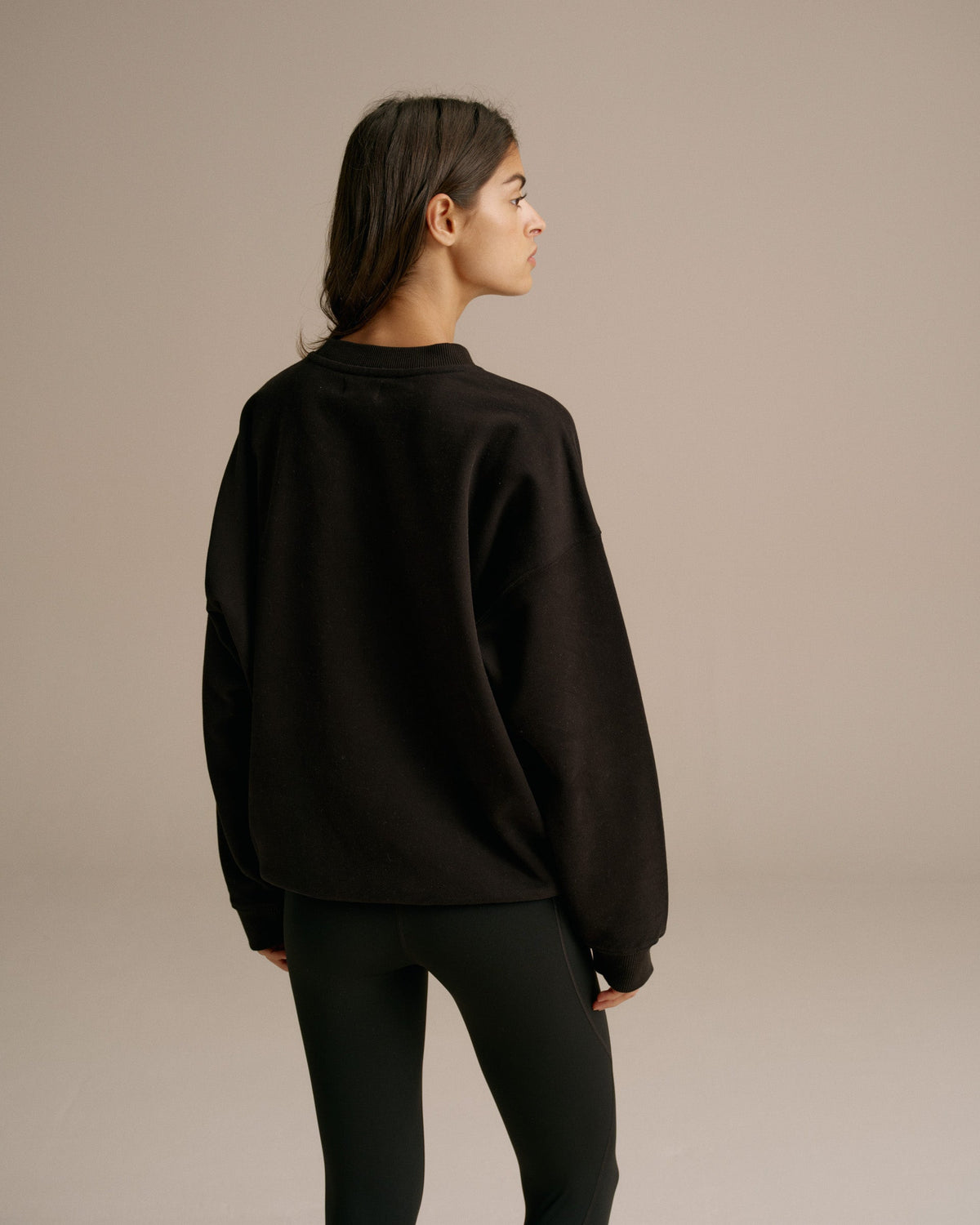 Oversized Sweatshirt - Black