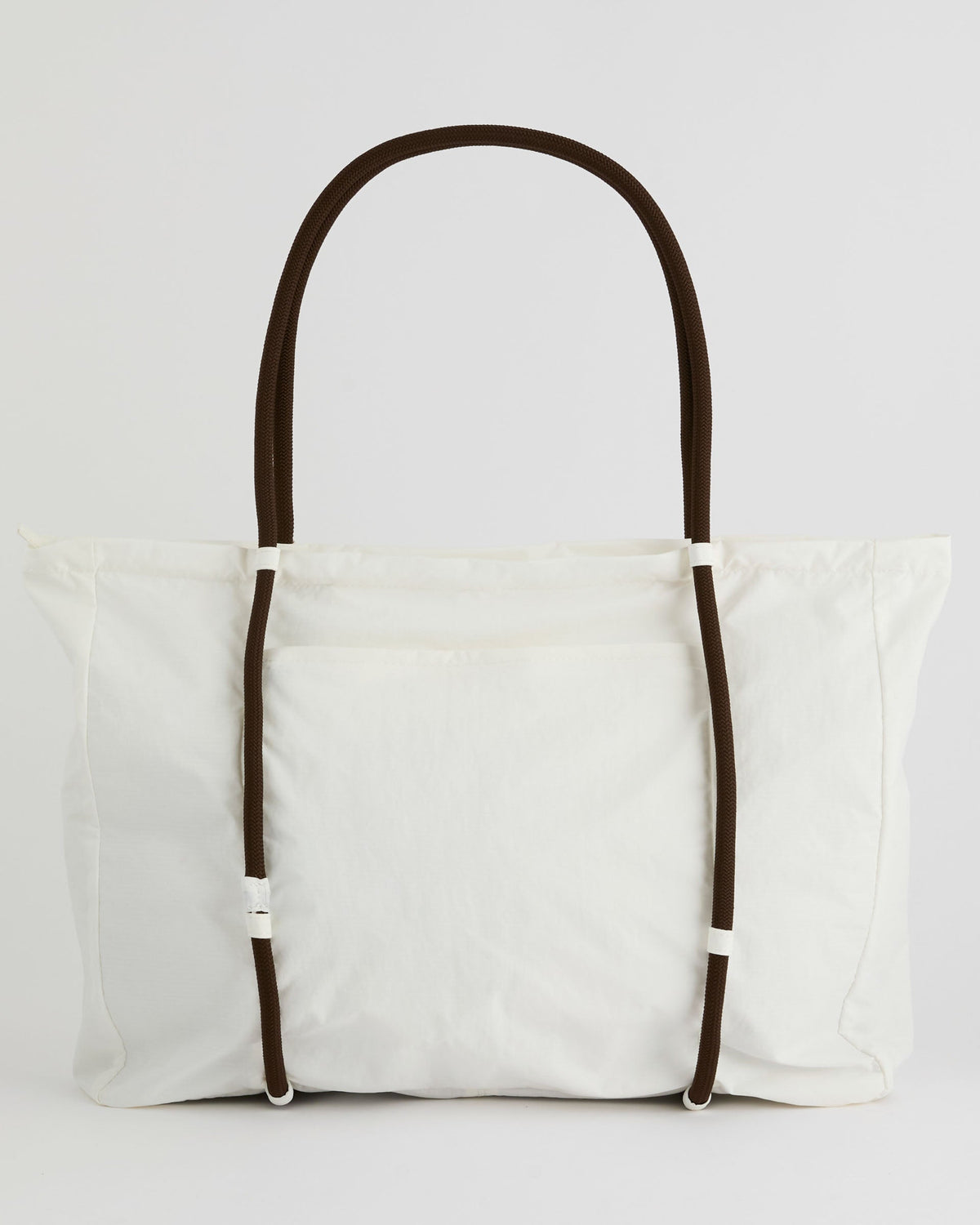 Large Rope Ripstop Bag - Marshmallow White/Coffee Bean